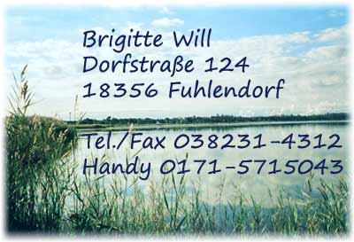brigitte will dorfstraße50 18356 fuhlendorf